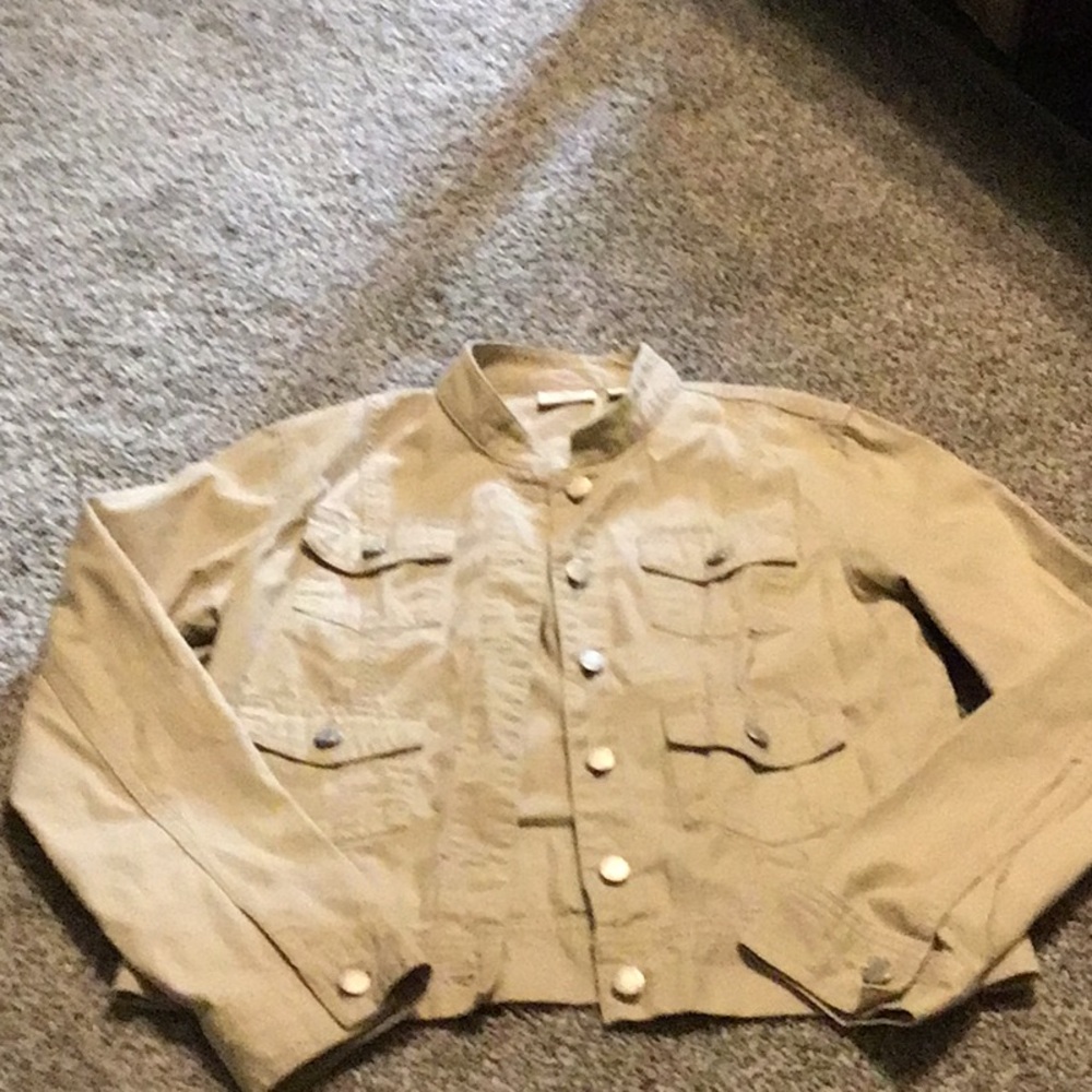 Cato girls tan jacket blazer, size 16